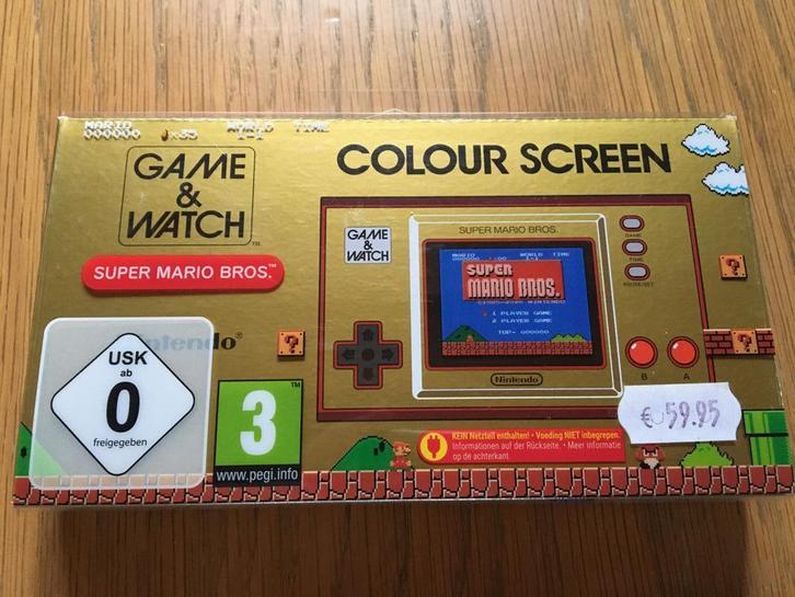 Game & Watch: Super Mario Bros., Spelcomputers en Games, Spelcomputers | Overige, Zo goed als nieuw, Ophalen