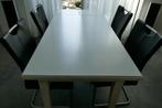 Eettafel uitschuifbaar, Ophalen, Gebruikt, 50 tot 100 cm, Vijf personen of meer