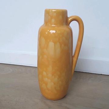 West Germany vaas, geel gevlekt, 20cm, 275-20 beschikbaar voor biedingen