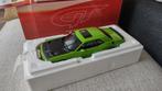 GT168 Dodge Challenger hellcat green Gtspirit, Ophalen of Verzenden, Zo goed als nieuw