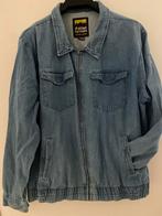 Atlas For Men Denim Zomerjas Maat 4XL VINTAGE, Kleding | Heren, Ophalen, Zo goed als nieuw, Maat 56/58 (XL), Blauw