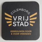 Bierviltje brouwerij Vrijstad Culemborg, Ophalen of Verzenden, Nieuw, Viltje(s), Overige merken
