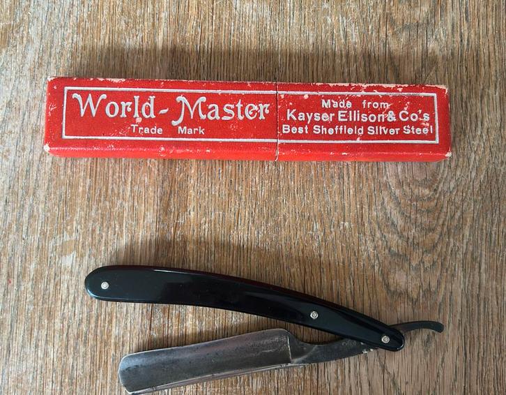 Vintage World - Master scheermes, Antiek en Kunst, Curiosa en Brocante, Ophalen of Verzenden