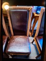 4 "  Loyd Loom" eetkamer  stoelen, Huis en Inrichting, Stoelen, Ophalen, Gebruikt, Bruin