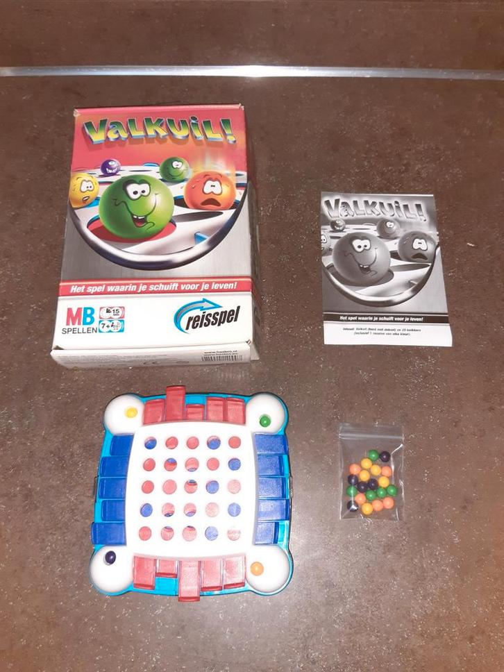 Valkuil reis MB 2005 uitmuntende staat nr 2, Hobby en Vrije tijd, Gezelschapsspellen | Bordspellen, Zo goed als nieuw, Ophalen of Verzenden