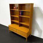 Vintage eiken boekenkast, Huis en Inrichting, Kasten | Boekenkasten, 100 tot 150 cm, >, >, Eikenhout