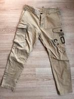 DSQUARED2 ICON STRETCH COTTON CARGO PANT - BEIGE, Ophalen, Dsquared2, Maat 48/50 (M), Beige