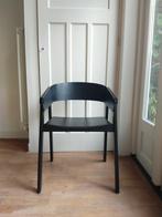 4 Muuto Cover Stoel | Thomas Bentzen, Huis en Inrichting, Stoelen, Ophalen, Zwart, Zo goed als nieuw, Vier