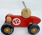 Plan Toys rode houten raceauto konijn auto hout Plantoys, Kinderen en Baby's, Speelgoed | Houten speelgoed, Postbus 64461, Brunssum, Nederland