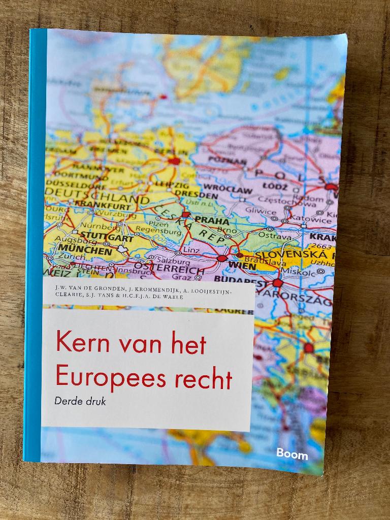 Kern van het Europees recht, Boeken, Studieboeken en Cursussen, Ophalen, Nieuw, Diverse auteurs, WO