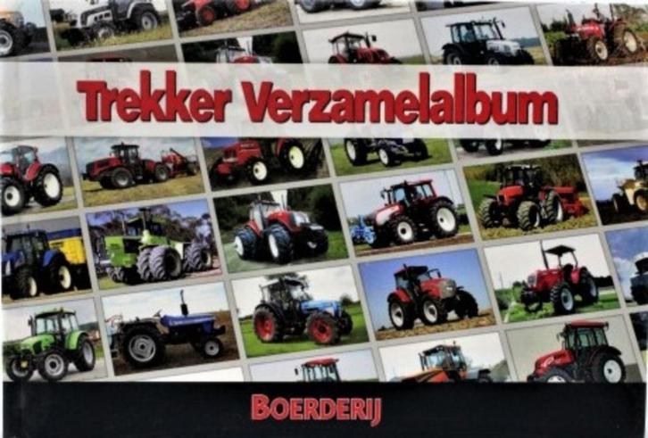 TREKKER VERZAMELALBUM TRACTOR MET 72 STICKERS, Boeken, Prentenboeken en Plaatjesalbums, Plaatjesalbum, Ophalen of Verzenden