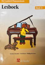 Hal Leonard Pianomethode Lesboek Deel 3, Boeken, Ophalen of Verzenden, Zo goed als nieuw, Instrument, Barbara Kreader, Fred Kern, Phillip Keveren