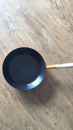 Le Creuset gietijzeren koekenpan,28 cm, Huis en Inrichting, Gebruikt, Gietijzer, Ophalen of Verzenden, Keramische plaat