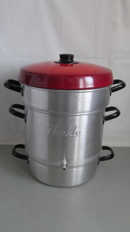 Mooie z.g.a.n. aluminium Thekla sappan of ontsapper, Huis en Inrichting, Keuken | Keukenbenodigdheden, Zo goed als nieuw, Ophalen of Verzenden