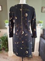 K-Design K Design jurk M 38 zwart met groen Gratis Verzenden, Kleding | Dames, Jurken, Maat 38/40 (M), K-design, Verzenden, Zwart