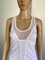 J392 Adidas Stella McCartney maat 40=M sport jurk jurkje wit, Kleding | Dames, Adidas, Wit, Ophalen of Verzenden, Zo goed als nieuw