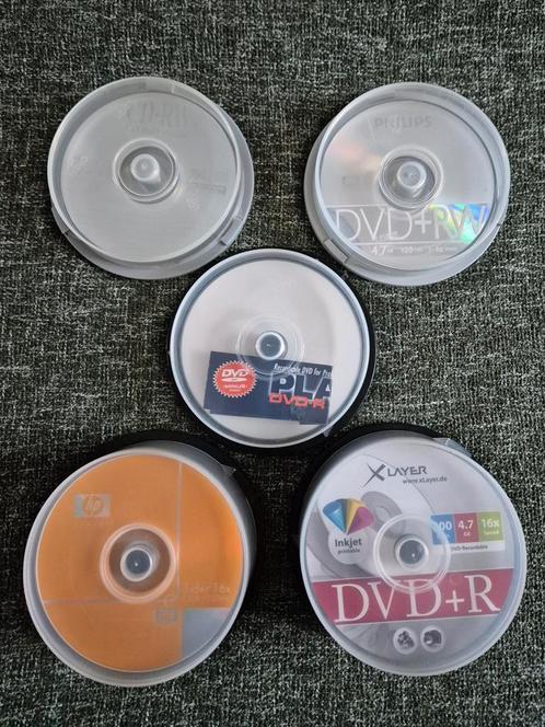 DVD+R enz. (50 writable dvd's), Computers en Software, Beschrijfbare discs, Nieuw, Dvd, Ophalen of Verzenden