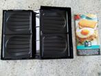 TEFAL ijzers van Snack mastersandwich toast nummer 1, Ophalen of Verzenden, Zo goed als nieuw