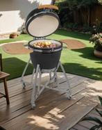 Onderstel met 2 opklapbare zijtafels en wielen( excl bbq), Ophalen, Nieuw