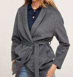 Mango grijse halflange wollen jas korte mantel Turmix maat S, Mango, Nieuw, Ophalen of Verzenden, Maat 36 (S)