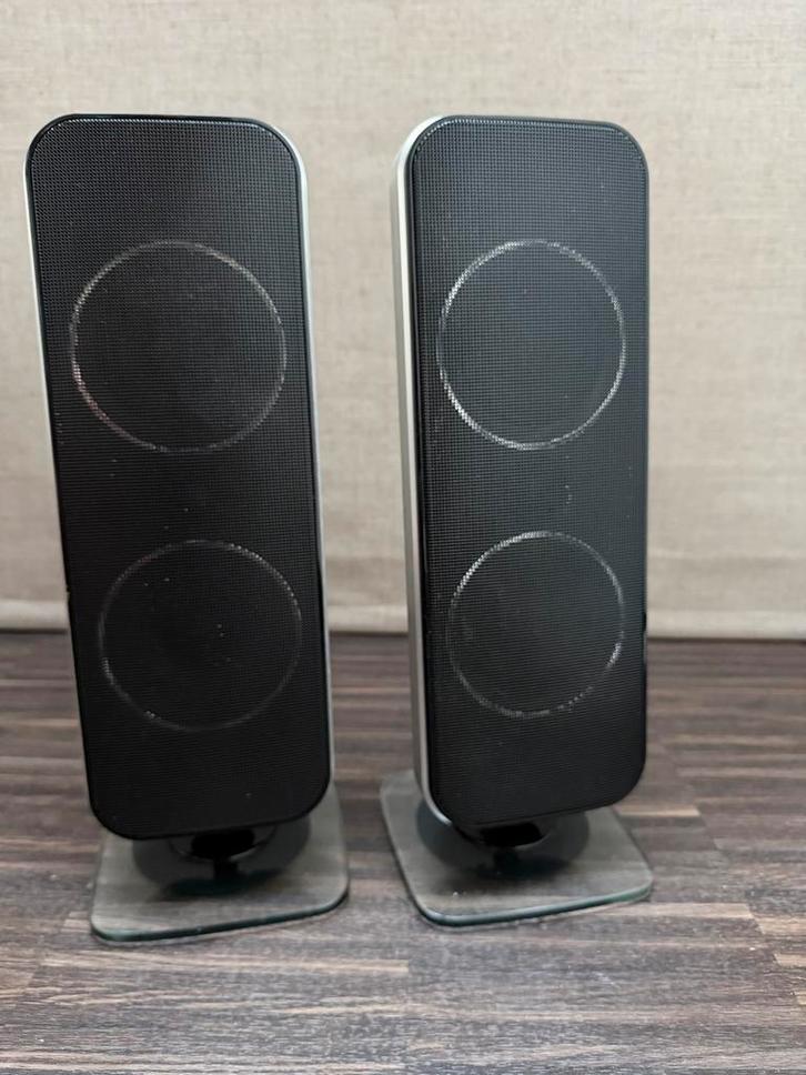 Philips PC Speakers - Mooi Geluid, Goede Staat, Computers en Software, Pc speakers, Gebruikt, Audiokanaal 2.0, Ophalen of Verzenden