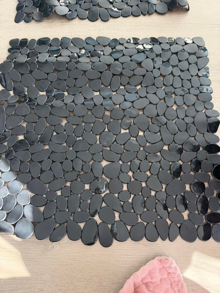 Anti slip douche mat 2 stuks, Ophalen of Verzenden, Zo goed als nieuw, Wit