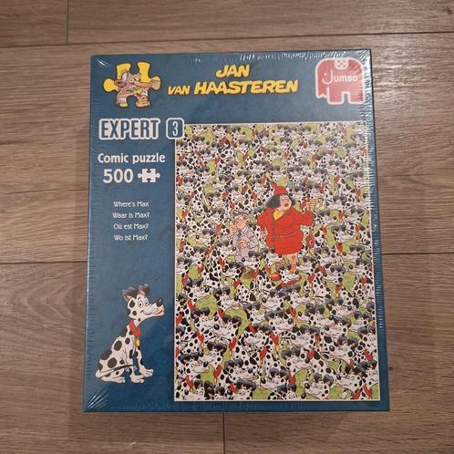 Nieuwe puzzel Jan van Haasteren Expert 3 Waar is Max 500 st., Hobby en Vrije tijd, Denksport en Puzzels, Nieuw, Ophalen of Verzenden