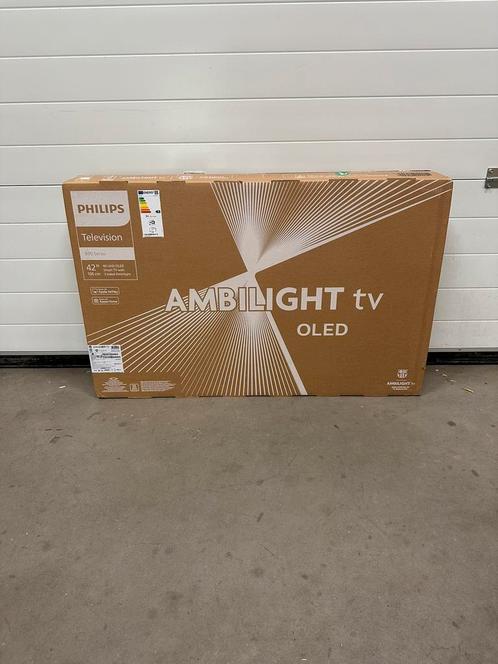 Philips 42” OLED 42OLED809 - Ambilight (2024) 4K Smart TV, Audio, Tv en Foto, Televisies, Nieuw, OLED, 100 cm of meer, 4k (UHD)