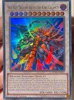 Yu-Gi-Oh! Hot Red Dragon Archfiend King Calamity DUPO 1st !, Ophalen of Verzenden, Zo goed als nieuw, Losse kaart, Foil