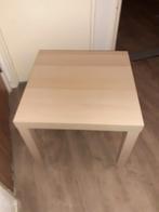 Ikea Blank eiken bijzettafel, Huis en Inrichting, Tafels | Bijzettafels, Minder dan 55 cm, Gebruikt, Vierkant, Ophalen
