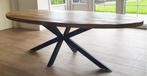 Manghouten eetkamertafel Rond | Ovaal | Rechthoek, Huis en Inrichting, Tafels | Eettafels, 100 tot 150 cm, Niet ingevuld, Ophalen of Verzenden