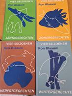 Ron Blaauw - Kookboeken van de seizoenen, Tapas, Hapjes en Dim Sum, Ophalen of Verzenden, Zo goed als nieuw, Ron Blaauw
