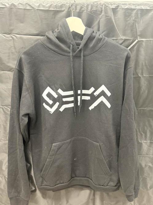 Sefa – “Leven is Lijden” Hoodie (Maat S), Kleding | Heren, Truien en Vesten, Nieuw, Maat 46 (S) of kleiner, Zwart, Ophalen of Verzenden