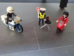 Politie en motorrijder, Ophalen, Gebruikt