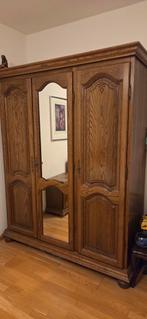 Complete Slaapkamer - Houten Kast, Nachtkastje, Huis en Inrichting, Kasten | Kledingkasten, Ophalen, 25 tot 50 cm, 200 cm of meer