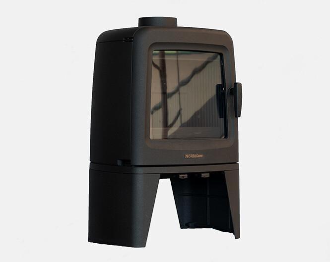 Houtkachel | Nordflam Carini (8 KW), Huis en Inrichting, Kachels, Nieuw, Vrijstaand, Houtkachel, Hout, Ophalen of Verzenden