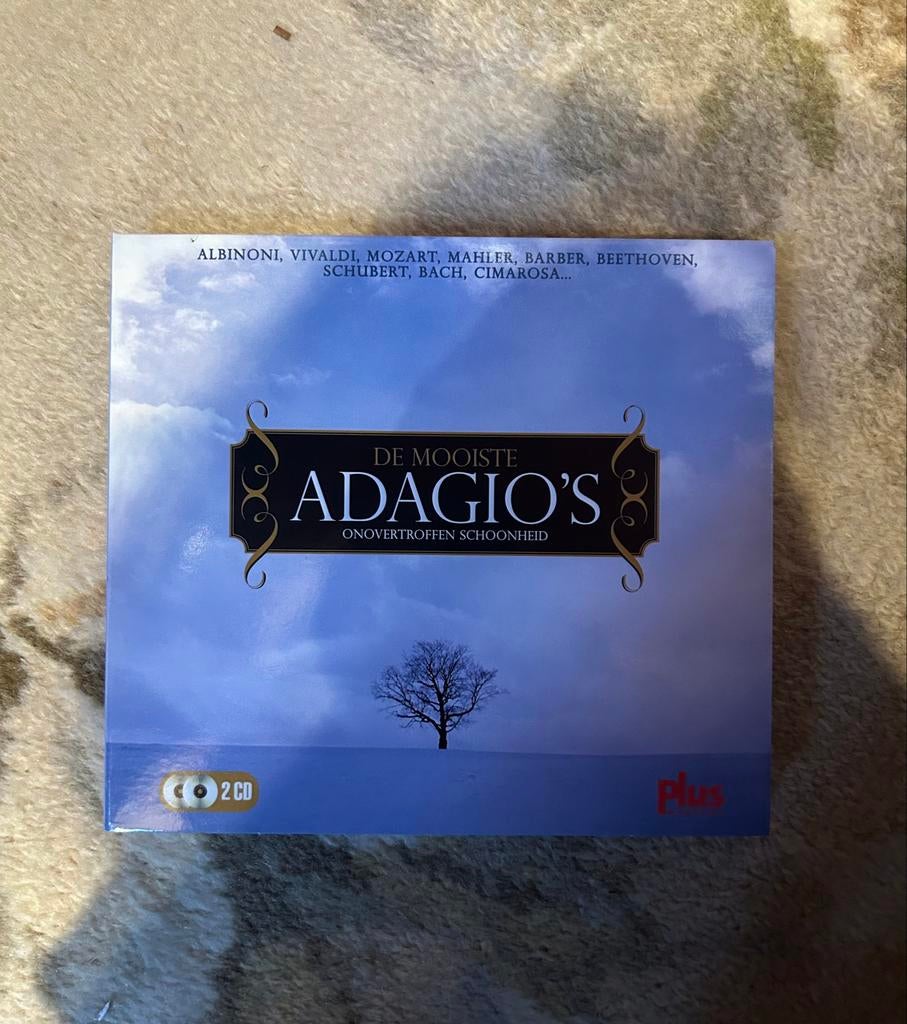 De mooiste Adagio’s 2 CD set, Ophalen of Verzenden