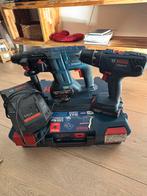Gebruikte bosch boormachine+ accutol,accu,lader in koffer, Ophalen, Gebruikt, Boormachine