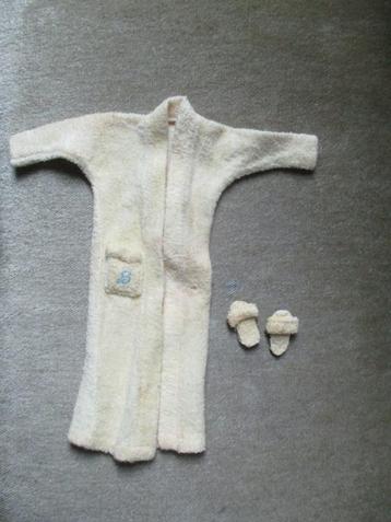  Vintage  barbie Badjas met slippers mattel beschikbaar voor biedingen