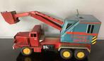 Vintage 1950-60 blikken Power Shovel Diesel Truck,SSS Japan, Ophalen
