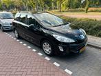 Peugeot 308 1.4 VTI 16V SW 5P 2009 Zwart airco ijskoud ️, Voorwielaandrijving, 74 €/maand, Zwart, Zwart