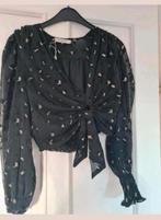Blouse met rok setje maat S merk drole de copine, Overige typen, Drole de copine, Zwart, Ophalen of Verzenden