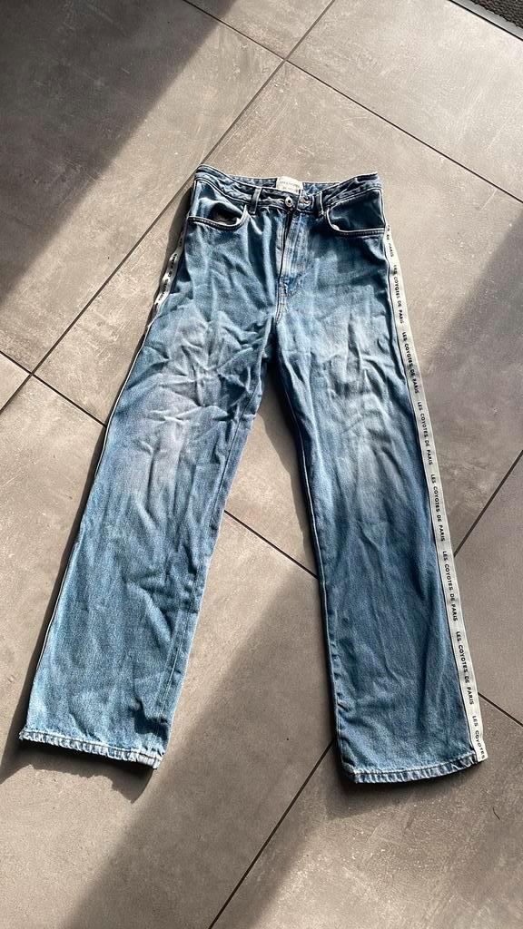 Les coyotes de Paris mt 18 (s), Kleding | Dames, Spijkerbroeken en Jeans, Zo goed als nieuw, W28 - W29 (confectie 36), Blauw, Verzenden