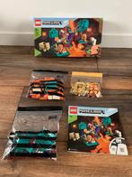 Lego Minecraft 21168 Verwrongen Bos - Complete Set, Ophalen of Verzenden, Zo goed als nieuw, Complete set, Lego