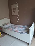 Eenspersoonbed 90x200 cm+Lattenbodem+Matras, Ophalen, Gebruikt, 90 cm, Eenpersoons