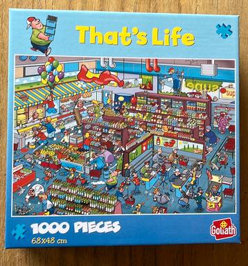 Puzzel 1000 stukjes beschikbaar voor biedingen