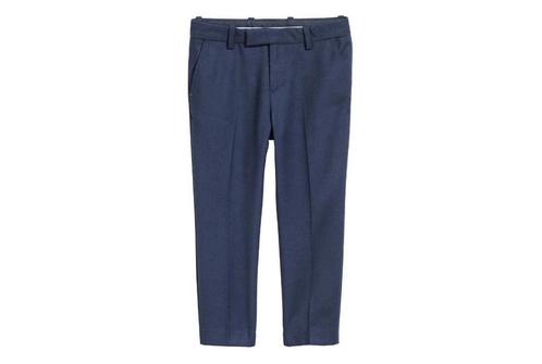 H&M Kostuum Broek Pantalon Kostuumbroek, Donkerblauw Mt 110, Kinderen en Baby's, Kinderkleding | Maat 110, Nieuw, Jongen, Broek