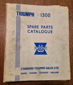 Triumph 1300 spare parts catalogue, Ophalen of Verzenden, Zo goed als nieuw, Overige merken