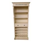 Vintage Wijnkast Riviera Maison Stijl, Ophalen, Gebruikt, 50 tot 100 cm, Riviera Maison
