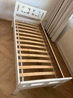 Ikea Kritter peuterbed incl matras, beschermer, goede staat, Ophalen, Gebruikt, 70 tot 85 cm, 140 tot 160 cm